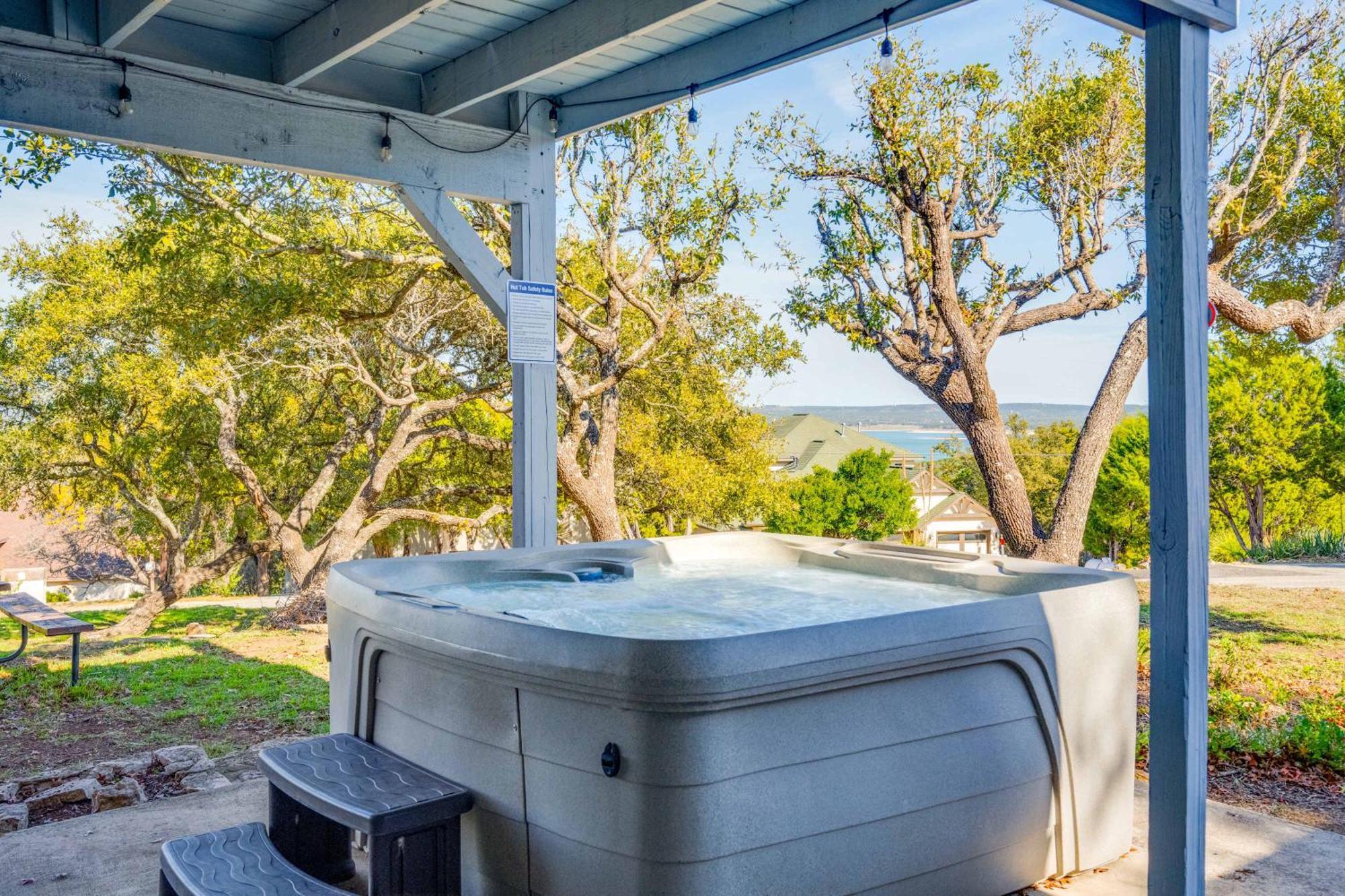 Tequila Sunrise Hot Tub Lake View Firepit Pool Canyon Lake Buitenkant foto