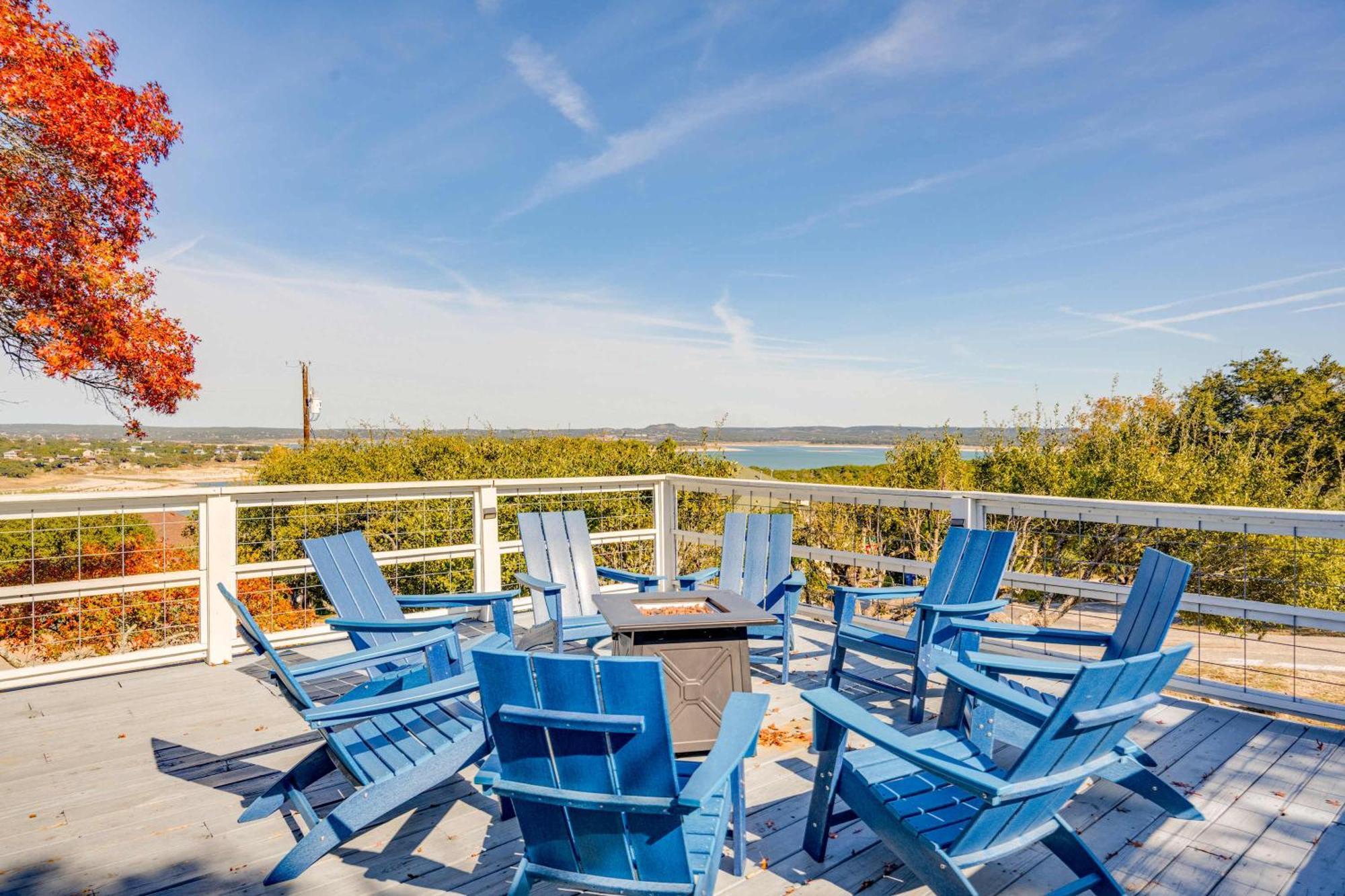 Tequila Sunrise Hot Tub Lake View Firepit Pool Canyon Lake Buitenkant foto